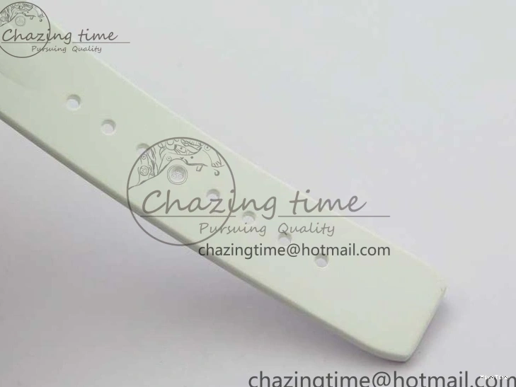 MiroTime 0123 Submariner Phantomlab Transparent KZF Best Edition Blue Fruit Dial on White Rubber Strap VR Classic 2563